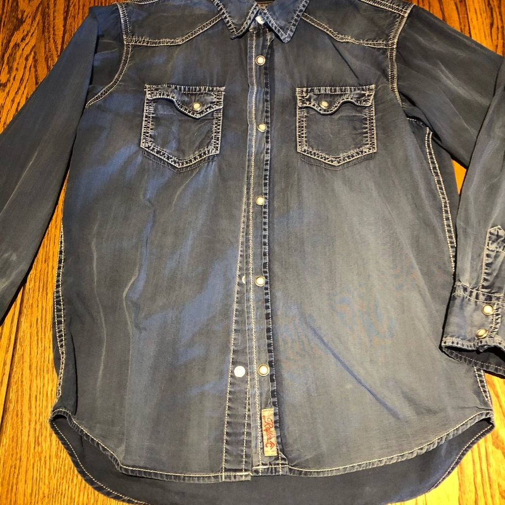 Girls button down